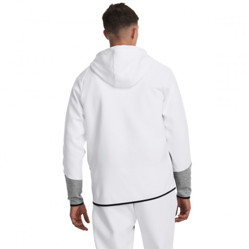 Męska bluza treningowa Under Armour UA Unstoppable Flc FZ - biała