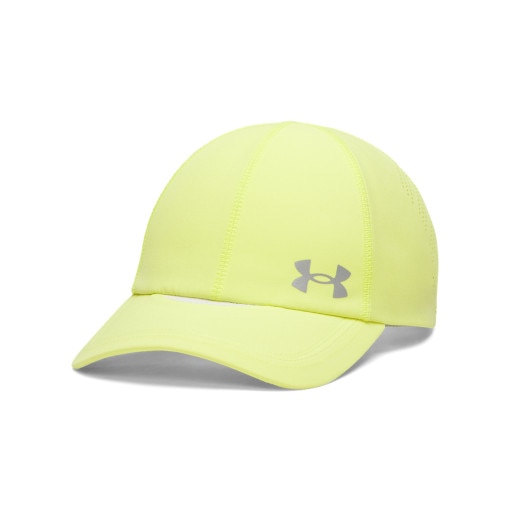 Męska czapka z daszkiem do biegania Under Armour M Iso-chill Launch Adj - żółta