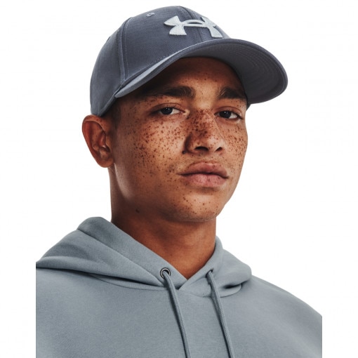 UNDER ARMOUR Męska czapka z daszkiem Under Armour Men's UA Blitzing  szara Szary