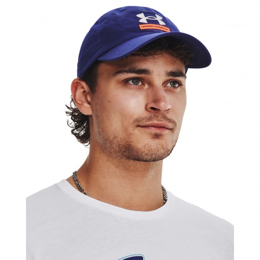 UNDER ARMOUR Męska czapka z daszkiem Under Armour Branded Hat granatowy Granatowy