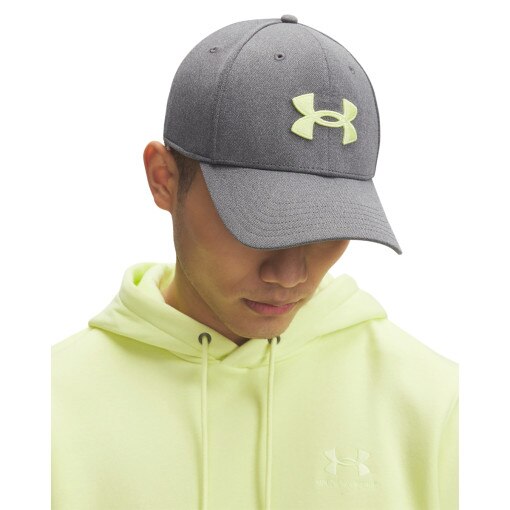 UNDER ARMOUR Męska czapka z daszkiem Under Armour Men's UA Blitzing  szara Szary
