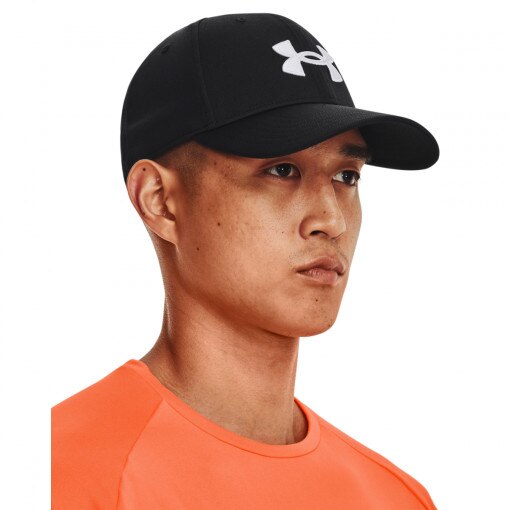 UNDER ARMOUR Męska czapka z daszkiem Under Armour Men's UA Blitzing Adj  czarna Czarny
