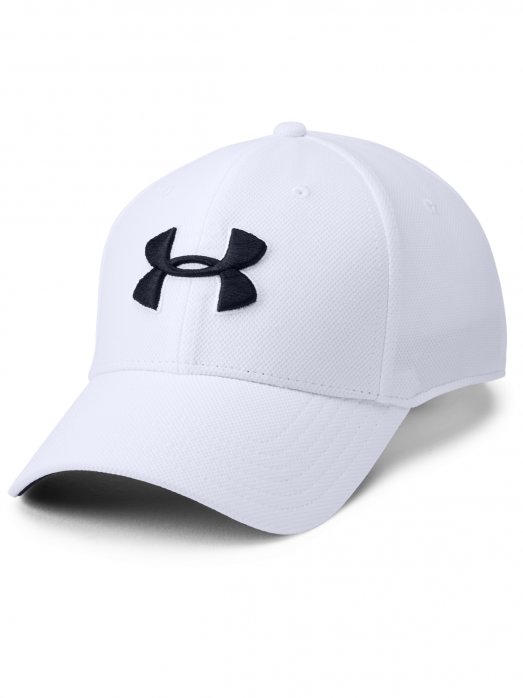 Obrazek dla: UNDER ARMOUR Męska czapka z daszkiem UNDER ARMOUR Mens Blitzing 3.0 Cap biała Biały