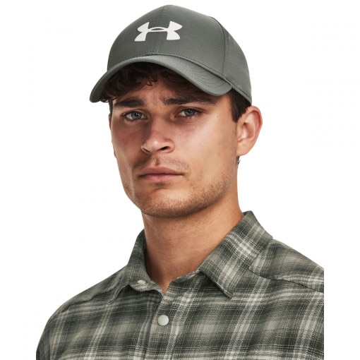 UNDER ARMOUR Męska czapka z daszkiem Under Armour Storm Blitzing Adj  oliwkowa/khaki Oliwkowy