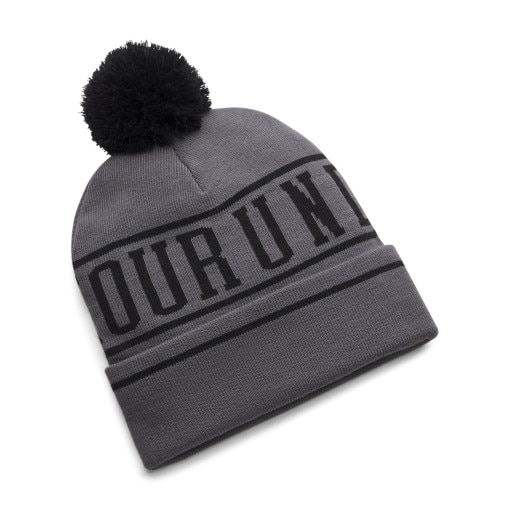 Męska czapka zimowa Under Armour M Halftime Pom Beanie - szara