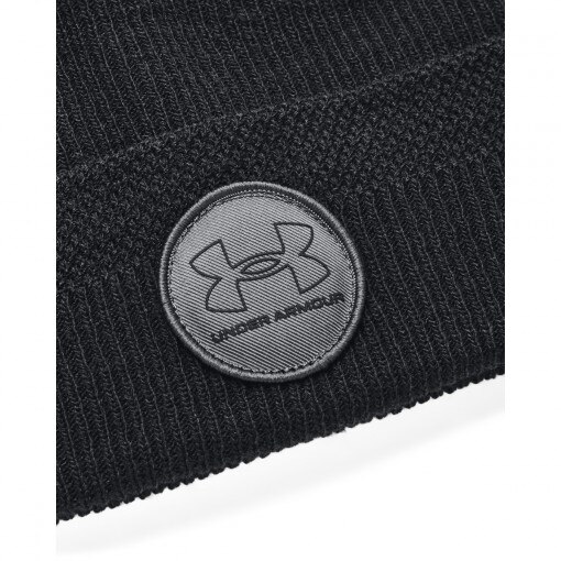 Męska czapka zimowa UNDER ARMOUR UA Driver Pom - czarna