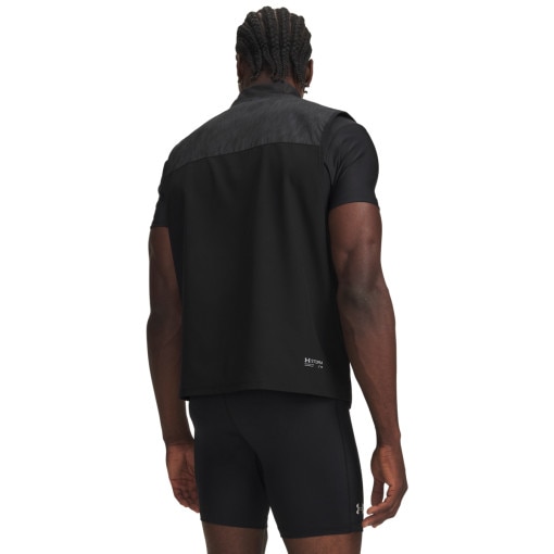 Męska kamizelka do biegania Under Armour UA Velociti Cold Weather Storm - czarna
