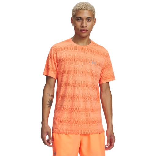 UNDER ARMOUR Męska koszulka do biegania Under Armour UA Velociti pomarańczowa Pomarańczowy