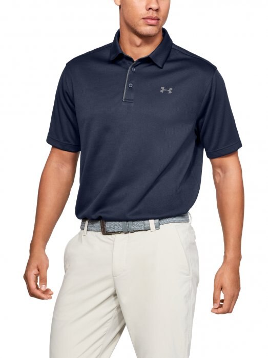 UNDER ARMOUR Męska koszulka do golfa UNDER ARMOUR Tech Polo  granatowa Granatowy