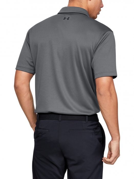 Męska koszulka do golfa UNDER ARMOUR Tech Polo - grafitowa