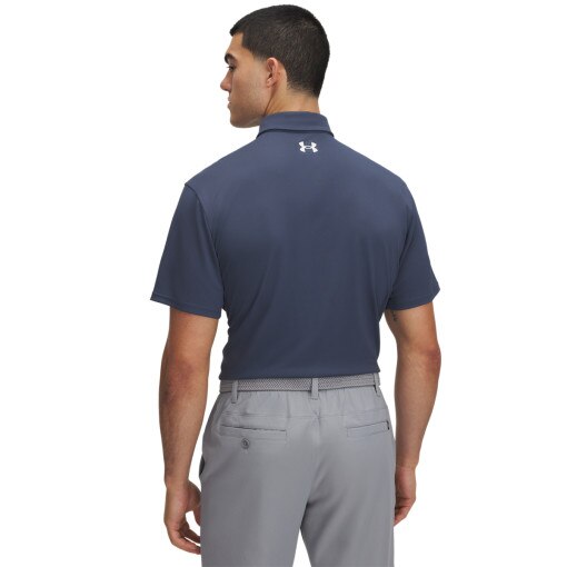 Męska koszulka do golfa Under Armour UA T2G Pique Polo - niebieska