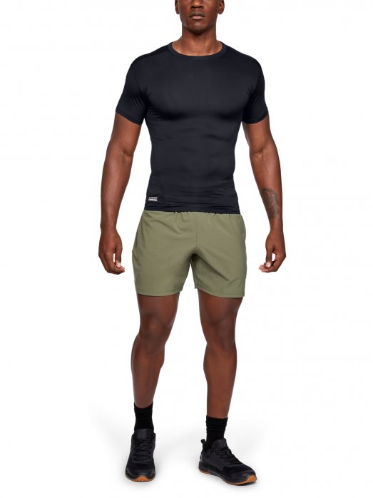 Męska koszulka kompresyjna UNDER ARMOUR TAC HG COMP T - czarna 