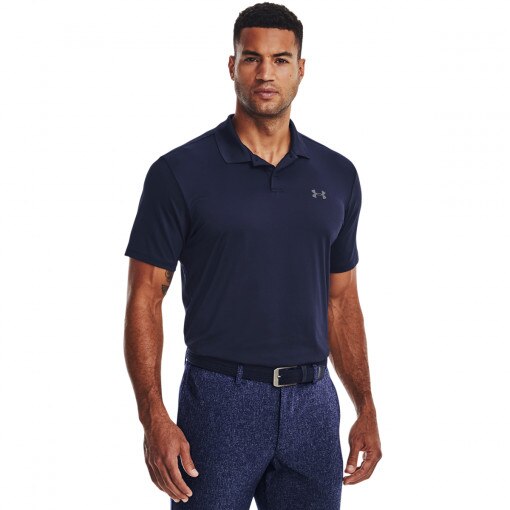 UNDER ARMOUR Męska koszulka polo Under Armour UA Matchplay Polo  granatowa Granatowy