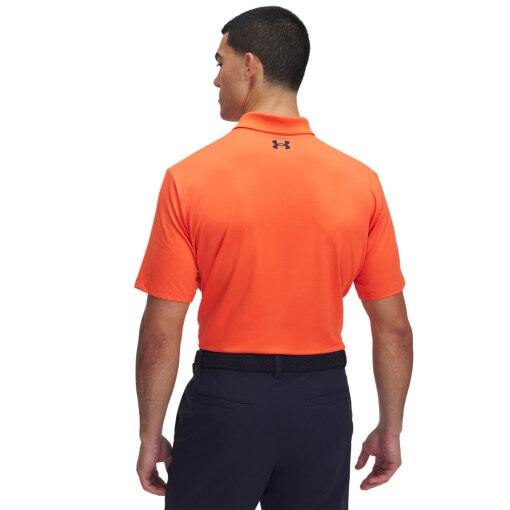 Męska koszulka polo Under Armour UA Matchplay Polo - pomarańczowa 
