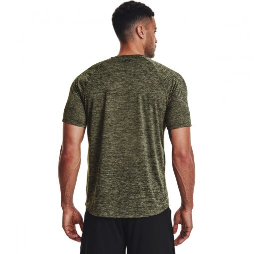 Męska koszulka treningowa UNDER ARMOUR Tech 2.0 SS Tee - oliwkowa/khaki