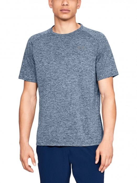 UNDER ARMOUR Męska koszulka treningowa UNDER ARMOUR Tech 2.0 SS Tee  niebieska Niebieski