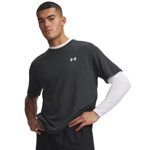 Męska koszulka treningowa Under Armour Tech Vent Jacquard NEW - czarna