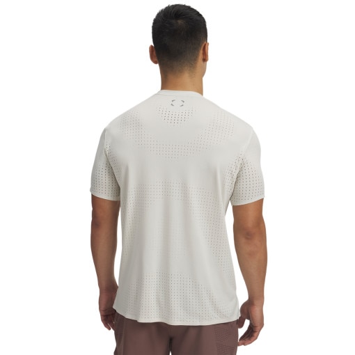 Męska koszulka treningowa Under Armour UA Halo Vent SS - biała