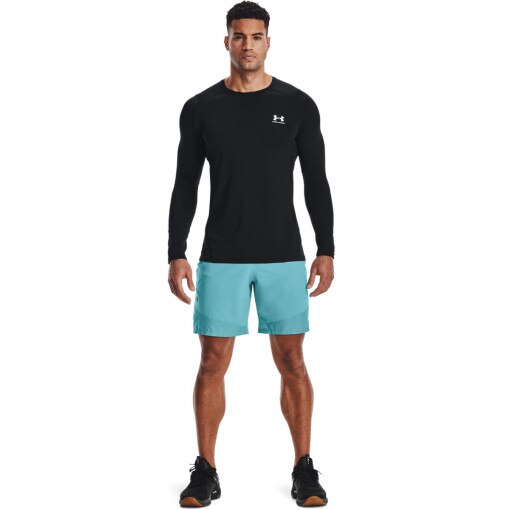 Męski longsleeve treningowy UNDER ARMOUR UA HG Armour Fitted LS - czarny