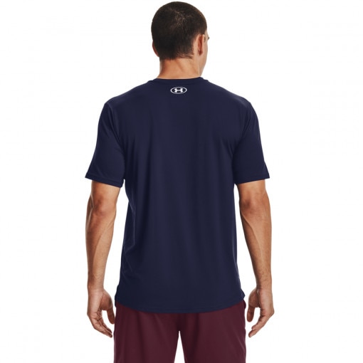 Męska koszulka treningowa UNDER ARMOUR UA Rush Energy SS - granatowa