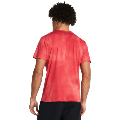 Męska koszulka treningowa Under Armour Vanish Elite Vent Prtd SS - czerwona
