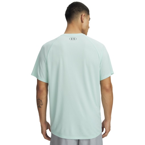 Męska koszulka treningowa Under Armour UA Tech Textured SS - miętowa