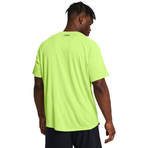 Męska koszulka treningowa Under Armour UA Tech Textured SS - zielona