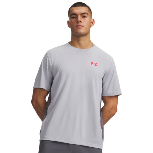 Obrazek dla: UNDER ARMOUR Męska koszulka treningowa Under Armour UA Tech Utility SS  szara Szary