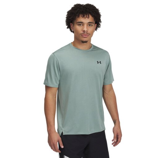 UNDER ARMOUR Męska koszulka treningowa Under Armour UA Tech Vent Jcqrd SS  zielona Zielony