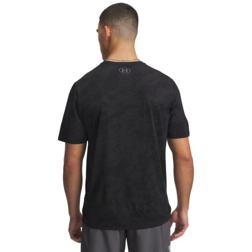 Męska koszulka treningowa Under Armour UA Tech Vent Jcqrd SS - czarna