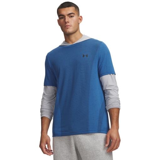 Obrazek dla: UNDER ARMOUR Męska koszulka treningowa Under Armour UA Vanish Elite Seamless SS  niebieska Niebieski