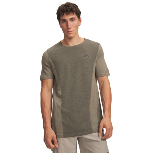 Obrazek dla: UNDER ARMOUR Męska koszulka treningowa Under Armour UA Vanish Seamless SS  khaki Khaki