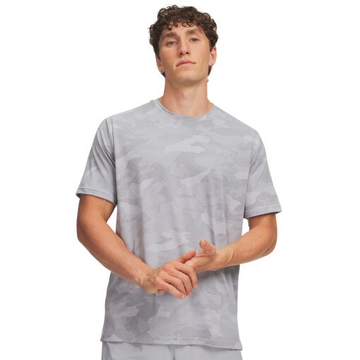 Obrazek dla: UNDER ARMOUR Męska koszulka treningowa Under Armour Vanish Energy Printed SS  szara Szary