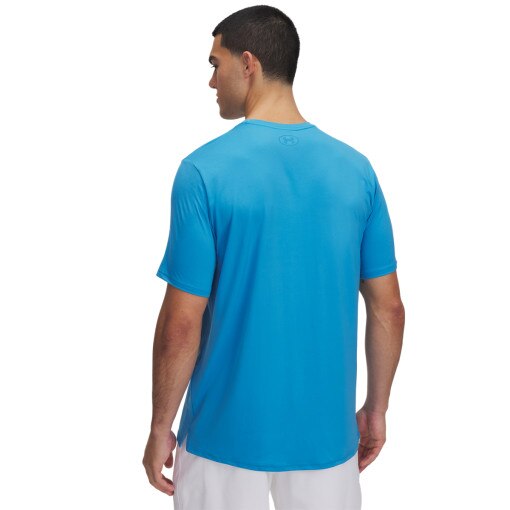 Męska koszulka treningowa Under Armour Vanish Energy SS - niebieska