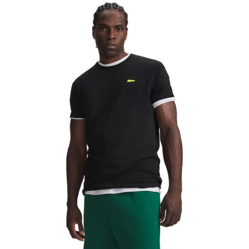 Obrazek dla: UNDER ARMOUR Męska koszulka z krótkim rękawem Under Armour UA M 60/40S LC SCORPIO SS  czarna Czarny