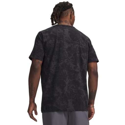 Męska koszulka z krótkim rękawem Under Armour UA M ICON SS NOVELTY - czarna