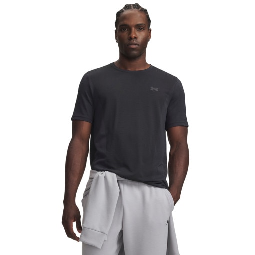 Obrazek dla: UNDER ARMOUR Męska koszulka treningowa Under Armour UA Vanish Seamless SS  czarna Czarny