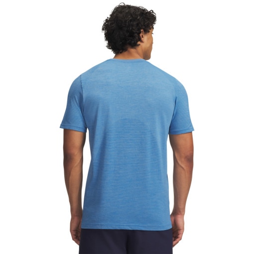 Męska koszulka treningowa Under Armour UA Vanish Seamless SS - niebieska