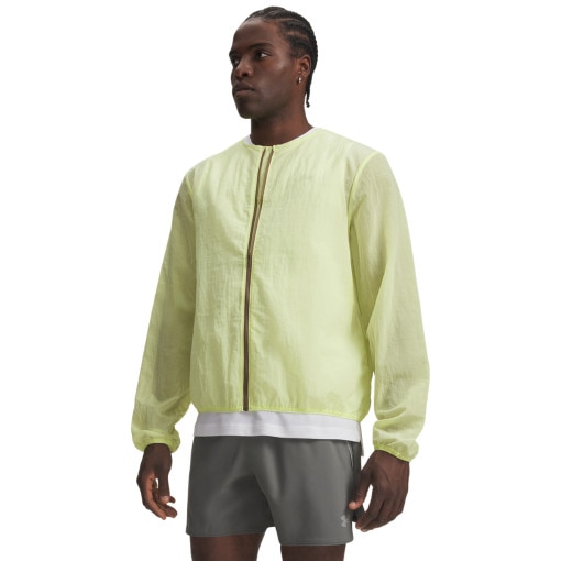 Obrazek dla: UNDER ARMOUR Męska kurtka do biegania Under Armour UA HB Run  limonkowa Limonkowy