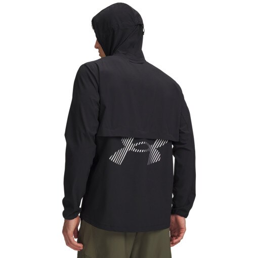 Męska kurtka do biegania Under Armour UA Velociti Storm Jacket - czarne