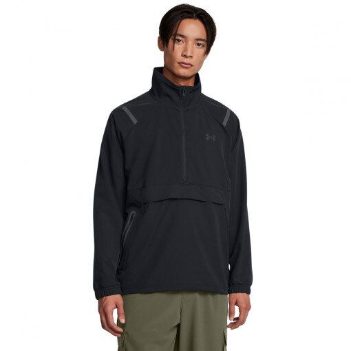 UNDER ARMOUR Męska kurtka przejściowa Under Armour UA Unstoppable Anorak Lc  czarna Czarny
