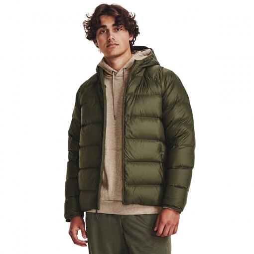 UNDER ARMOUR Męska kurtka z puchem naturalnym Under Armour UA Storm Armour Down 2.0 Jkt  oliwkowa/khaki Oliwkowy