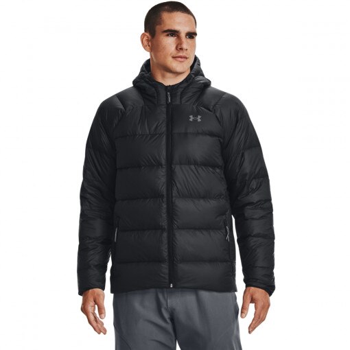 UNDER ARMOUR Męska kurtka z puchem naturalnym Under Armour UA Storm Armour Down 2.0 Jkt  czarna Czarny