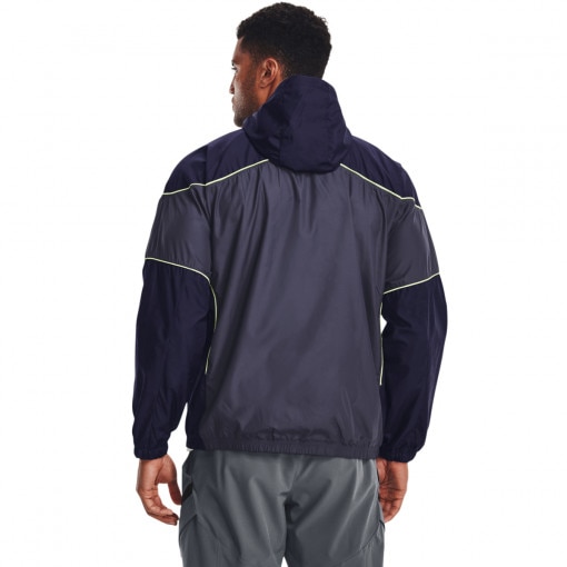Męska kurtka treningowa UNDER ARMOUR Project Rock Brahma Jacket - grafitowa