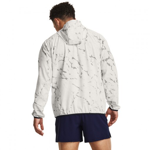 Męska kurtka treningowa Under Armour Project Rock Pt Unstpble Jckt - kremowa