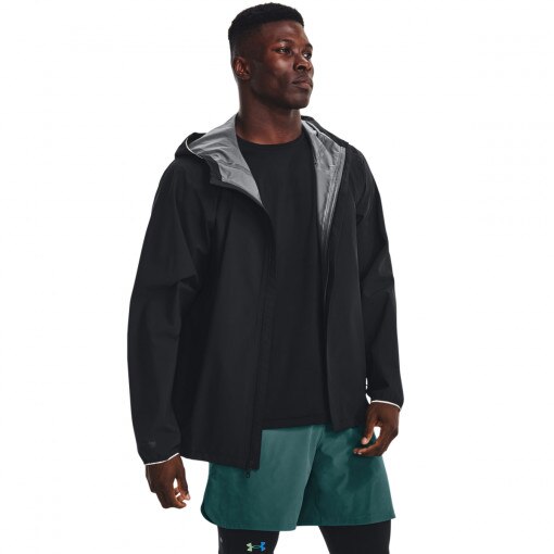 UNDER ARMOUR Męska kurtka treningowa Under Armour UA STRMPRF CLDSTRKE STR JKT  czarna Czarny