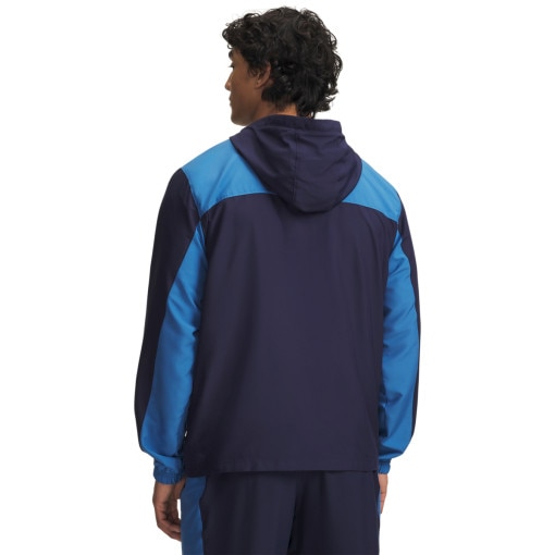 Męska kurtka treningowa Under Armour UA Tech Sport Woven Jacket - granatowa