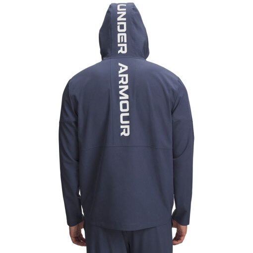 Męska kurtka treningowa Under Armour UA Tech Utility Woven Jacket - denim