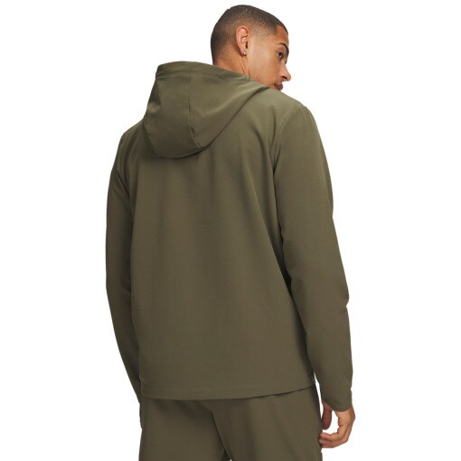 Męska kurtka treningowa Under Armour Utility Woven Winterized FZ - khaki