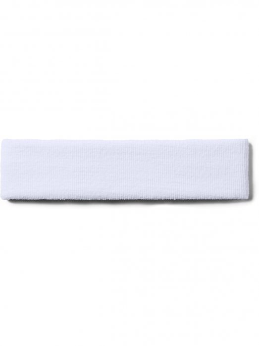 Męska opaska treningowa na głowę UNDER ARMOUR Performance Headband - biała